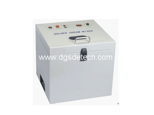 Solder paste mixer